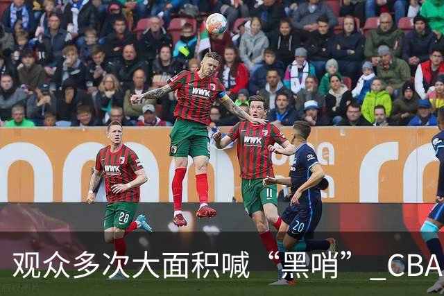 观众多次大面积喊“黑哨” CBA对上海赛区、上海久事俱乐部处罚